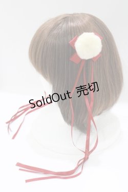 画像2: PINK UP / クリップブローチ  レッド H-25-04-10-1078-GO-AC-NS-ZH