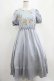 画像1: Maison de FLEUR Petite Robe canone / 君を思い出すワンピース S サックス H-25-04-10-1008-EL-OP-NS-ZH (1)