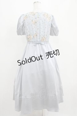 画像3: Maison de FLEUR Petite Robe canone / 君を思い出すワンピース S サックス H-25-04-10-1008-EL-OP-NS-ZH