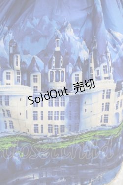 画像4: Neverland Lolita（海外ロリータブランド） / Lakeside Castleジャンパースカート Free ネイビー H-25-04-10-1001-GO-OP-NS-ZH