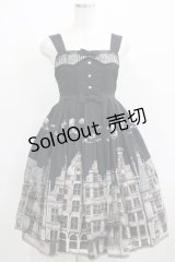 Lyre Ivy（海外ロリータブランド） / House of Brasovジャンパースカート S ブラック H-25-04-10-1022-GO-OP-NS-ZH