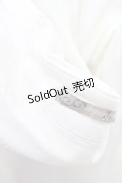 画像3: Rozen Kavalier / エンブレム刺繍ピンタックブラウス  白 H-25-04-10-015-OO-BL-KB-ZH
