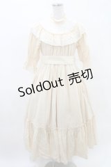 Sheglit / 紫陽花のレースドレス M アイボリー H-25-04-10-002-EL-OP-KB-ZH