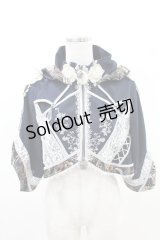 Ozz oneste / 巫祭神装ショートパーカー  紺×白 H-25-04-10-020-OO-TO-KB-ZH