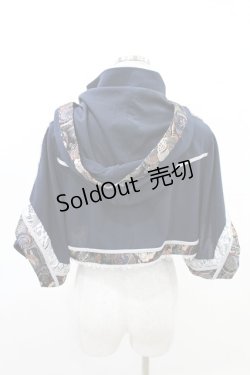 画像3: Ozz oneste / 巫祭神装ショートパーカー  紺×白 H-25-04-10-020-OO-TO-KB-ZH