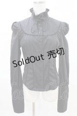 MIHO MATSUDA / ブラウス・ルサ  ブラック H-25-04-10-022-GO-BL-KB-ZH