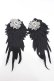 画像1: MR corset / WING CLIP  黒 H-25-04-10-026-PU-ZA-KB-ZH (1)