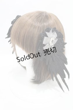 画像4: MR corset / WING CLIP  黒 H-25-04-10-026-PU-ZA-KB-ZH