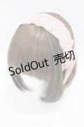 m petit by misako / レースリボンカチューシャ  ピンク H-25-04-11-039-LO-AC-NS-ZH