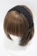 画像1: m petit by misako / レースリボンカチューシャ  ブラック H-25-04-11-040-LO-AC-NS-ZH (1)