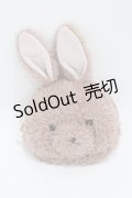 Maison de FLEUR / ローズうさぎコインケース  ローズ H-25-04-11-050-LO-ZA-NS-ZH