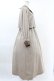 画像3: Maison de FLEUR Petite Robe canone / 礼拝に向かうワンピース M Beige H-25-04-11-003-EL-OP-NS-ZH (3)