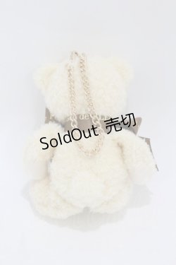 画像2: Maison de FLEUR / ルミネ池袋店限定ベアチャーム/【Loulou】  オフ/ブラウン H-25-04-11-051-LO-ZA-NS-ZH