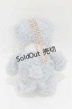 画像2: Maison de FLEUR / ルミネ立川店限定ベアチャーム/【Ciel】  サックス H-25-04-11-052-LO-ZA-NS-ZH