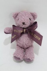 Maison de FLEUR / 渋谷ヒカリエShinQs店限定ベアチャーム【plaisir】  ラベンダー H-25-04-11-053-LO-ZA-NS-ZH