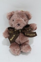 Maison de FLEUR / 柏高島屋ステーションモール店限定ベアチャーム/【Chocolat】  モーブ/ブラウン H-25-04-11-055-LO-ZA-NS-ZH