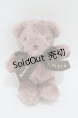 Maison de FLEUR / 柏高島屋ステーションモール店限定ベアチャーム/【Chocolat】  モーブ/ブラウン H-25-04-11-055-LO-ZA-NS-ZH