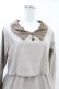 画像4: Maison de FLEUR Petite Robe canone / 礼拝に向かうワンピース M Beige H-25-04-11-003-EL-OP-NS-ZH (4)