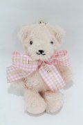 Maison de FLEUR / 酒々井プレミアムアウトレット店限定ベアチャーム/【Prucia】  ピンク H-25-04-11-056-LO-ZA-NS-ZH