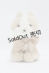 Maison de FLEUR / コーギーチャーム  アイボリー H-25-04-11-058-LO-ZA-NS-ZH