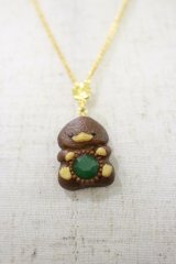 Q-pot. / ベビーニフラー/ジュエルクッキーネックレス   H-25-04-11-1001-QP-AC-KB-ZH