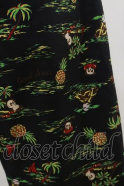 画像3: Candy Stripper / CANDY ISLAND HALF PANTS  ブラック H-25-04-11-1039-PU-PA-KB-ZH