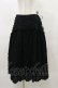 画像1: Jane Marple / Cut flower lace dress skirt  ブラック H-25-04-11-1046-JM-SK-KB-ZH (1)