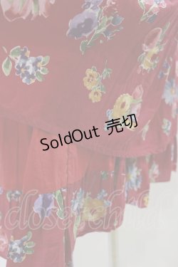 画像4: Jane Marple / Flower marketのダブルスカート  ローズ H-25-04-11-1047-JM-SK-KB-ZH