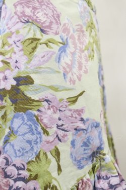 画像4: Jane Marple Dans Le Salon / Jardin Des Fleursのドレススカート  ミント H-25-04-11-1049-JM-SK-KB-ZH