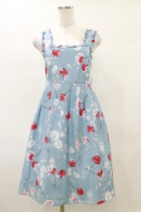 MILK / フローズンチェリーBaby doll  アクアブルー H-25-04-11-1052-ML-OP-KB-ZH