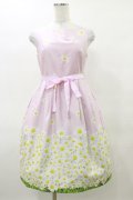 MILK / Daisy field LADY ドレス Free ピンク H-25-04-11-1057-ML-OP-KB-ZH