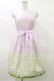 画像1: MILK / Daisy field LADY ドレス Free ピンク H-25-04-11-1057-ML-OP-KB-ZH (1)