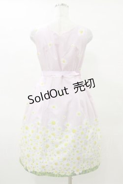 画像2: MILK / Daisy field LADY ドレス Free ピンク H-25-04-11-1057-ML-OP-KB-ZH