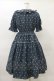 画像2: Melody BasKet / Little dot heartワンピース M ネイビー H-25-04-11-1066-LO-OP-KB-ZH (2)