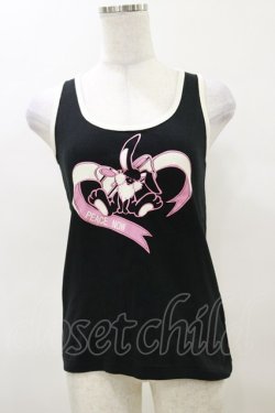 画像1: PEACE NOW / プリントタンク  黒 H-25-04-11-1010-PU-TO-KB-ZH