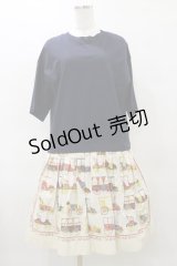 Jane Marple Dans Le Salon / London to Brighton Layered OP Free ネイビー/オフ H-25-04-11-1075-JM-OP-KB-ZH