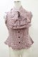 画像1: MARBLE / フリルタイ付きノースリーブブラウス  赤チェック H-25-04-11-1015-GO-BL-KB-ZH (1)