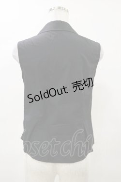 画像2: MILK / スリーブレスシャツ  ブラック H-25-04-11-1016-ML-BL-KB-ZH