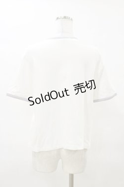 画像2: Candy Stripper / SPRY ROMP CANDY RINGER Tシャツ 2 白 H-25-04-11-1024-PU-TO-KB-ZH