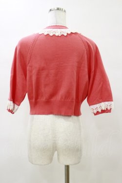画像2: Jane Marple / レーストリミングニットボレロ  マンダリン H-25-04-11-1026-JM-TO-KB-ZH