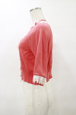 画像3: Jane Marple / レーストリミングニットボレロ  マンダリン H-25-04-11-1026-JM-TO-KB-ZH