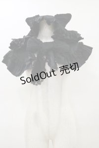 PUTUMAYO / ネコミミフードミニケープ  黒 H-25-04-11-1004-PT-JA-KB-ZH