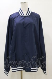NieR Clothing / LIGHT BLOUSON JACKET XL ネイビー H-25-04-11-1033-PU-JA-KB-ZH