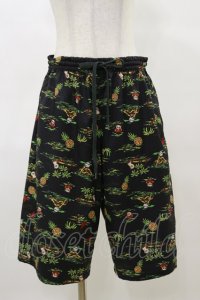 Candy Stripper / CANDY ISLAND HALF PANTS  ブラック H-25-04-11-1039-PU-PA-KB-ZH