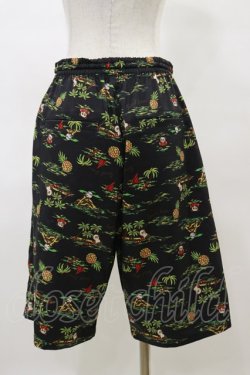 画像2: Candy Stripper / CANDY ISLAND HALF PANTS  ブラック H-25-04-11-1039-PU-PA-KB-ZH