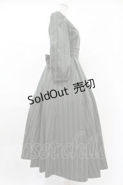画像3: Maison de FLEUR Petite Robe canone / ニナのお茶会ワンピース M Green H-25-04-11-006-EL-OP-NS-ZH