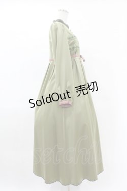 画像3: Maison de FLEUR Petite Robe canone / Anna/ナイトガウンワンピース M Green H-25-04-11-007-EL-OP-NS-ZH