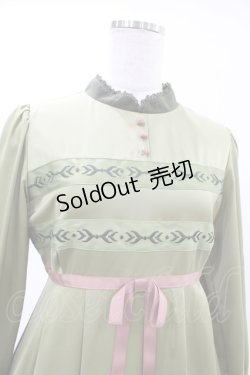 画像4: Maison de FLEUR Petite Robe canone / Anna/ナイトガウンワンピース M Green H-25-04-11-007-EL-OP-NS-ZH