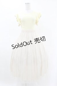 Maison de FLEUR Petite Robe canone / 雨に唄えばワンピース Free Yellow H-25-04-11-012-EL-OP-NS-ZH