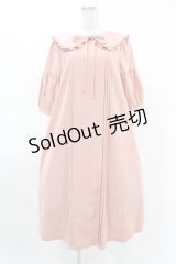 Maison de FLEUR Petite Robe canone / 夏風はためくワンピース Free Pink H-25-04-11-013-EL-OP-NS-ZH